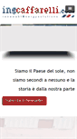 Mobile Screenshot of ingalessandrocaffarelli.com