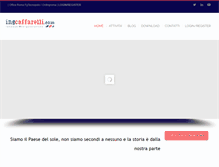 Tablet Screenshot of ingalessandrocaffarelli.com